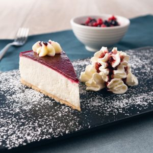 Wild berries cheesecake